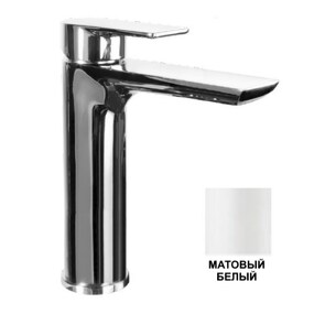 Фото 683018XX Palazzani QI смеситель для раковины  Матовый белый 43/04Q