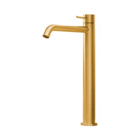 Фото RU621EXX AQUAELITE высокий смеситель для раковины Metal 316  Золото шлифованное, PVD 61Q