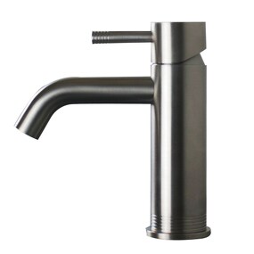 Фото RU720EXX AQUAELITE смеситель для раковины KINO  Шлифованная нержавеющая сталь 03Q/5353