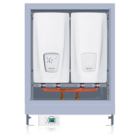 Фото Комплект проточных водонагревателей Clage Comfort DSX Touch TWIN