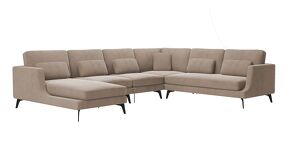Фото Top concept Albert диван угловой с шезлонгом, велюр