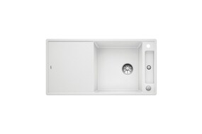 Фото Blanсo AXIA III XL 6 S SILGRANIT PuraDur белый, разделочный столик ясень c кл.-авт. InFino