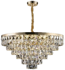 Фото WE102.21.303 WERTMARK CASSIA светильник подвесной, E14, 21x40W