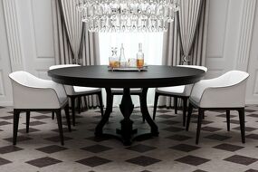 Фото Top concept Стол Aspen 180, круглый, шпон