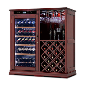 Фото Meyvel Винный холодильник (шкаф) компрессорный MEYVEL MV66-WM1-BAR-C