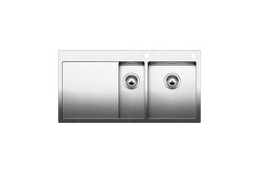 Фото Blanсo CLARON 6S-IF/А (чаша справа) нерж.сталь зеркальная полировка с  кл.-авт. InFino и управлением PushControl