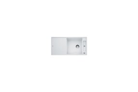 Фото Blanсo AXIA III XL 6 S-F SILGRANIT PuraDur белый, доска стекло c кл.-авт. InFino