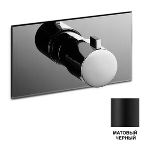 Фото RU401AXX AQUAelite SPA Home внешняя часть встроенного запорного вентиля  Матовый чёрный 38/05Q