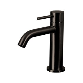Фото RU620EXX AQUAELITE смеситель для раковины Metal 316  Вороненная сталь шлифованная, PVD 59Q