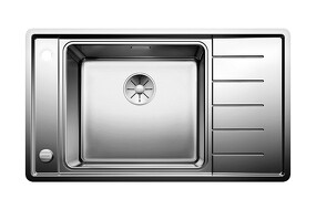 Фото Blanсo ANDANO XL 6S-IF Compact нерж.сталь с зеркальной полировкой чаша слева
