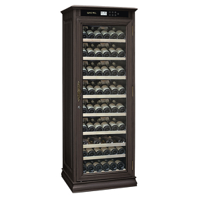 Фото Meyvel Винный холодильник (шкаф) компрессорный MEYVEL MV102-WD1-C (Dark Chocolate)